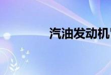  汽油发动机冒白烟故障原因 