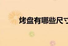  烤盘有哪些尺寸如何选购家用烤盘 