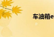  车油箱e和f哪个没油 