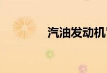  汽油发动机冒白烟怎么回事 