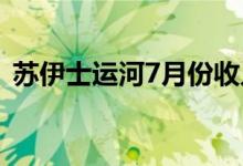 苏伊士运河7月份收入超7亿美元创历史新高