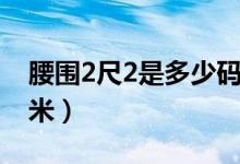 腰围2尺2是多少码裤子（腰围2尺2是多少厘米）