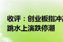 收评：创业板指冲高回落跌近2%高位股午后跳水上演跌停潮