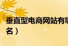 垂直型电商网站有哪些（十大垂直电商网站排名）