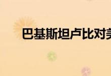 巴基斯坦卢比对美元汇率连续5天上涨