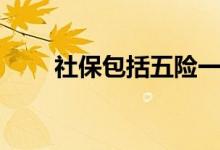 社保包括五险一金吗 如何办理社保 