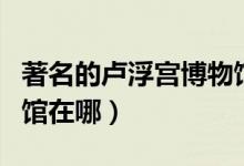 著名的卢浮宫博物馆在哪（著名的卢浮宫博物馆在哪）