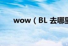 wow（BL 去哪里刷毛料孔雀虎眼石）