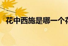 花中西施是哪一个花（花中西施是什么花）