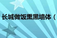 长城做饭熏黑墙体（蟠龙山长城门票多少钱）