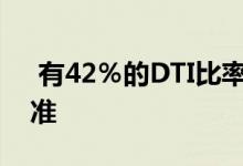  有42％的DTI比率？等待更长时间的贷款批准 