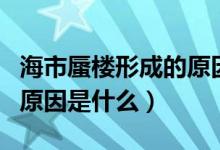 海市蜃楼形成的原因示意图（海市蜃楼形成的原因是什么）