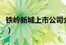 铁岭新城上市公司介绍（铁岭新城是做什么的）