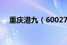重庆港九（600279）地区主营构成分析