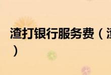 渣打银行服务费（渣打银行信用卡收手续费吗）