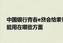 中国银行青春e贷会给家长打电话吗 中国银行青春E贷学生能用在哪些方面