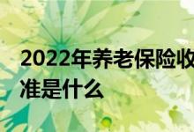 2022年养老保险收费价格表 养老保险补贴标准是什么 