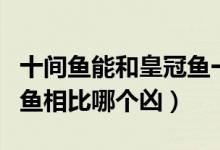 十间鱼能和皇冠鱼一起混养吗（皇冠鱼和十间鱼相比哪个凶）