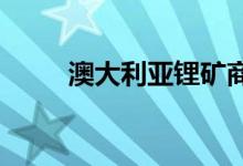 澳大利亚锂矿商与宝马签供锂协议