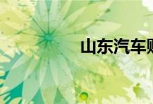  山东汽车购置税多少钱? 