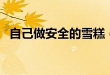 自己做安全的雪糕（小型冰淇淋机多少钱）