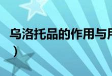 乌洛托品的作用与用途（乌洛托品有什么用途）
