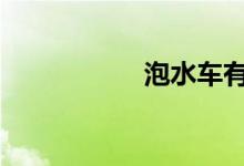  泡水车有些什么隐患  