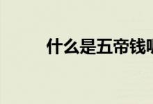 什么是五帝钱呢（什么是五帝钱）