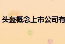 头盔概念上市公司有那些（头盔龙头股一览）