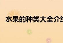 水果的种类大全介绍（水果的种类有哪些）