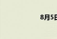 8月5日涨停分析