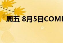 周五 8月5日COMEX黄金最新库存量数据