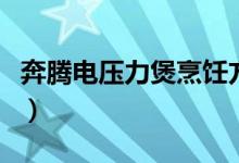 奔腾电压力煲烹饪方法（奔腾电压力煲怎么样）