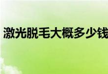 激光脱毛大概多少钱（激光脱毛能持续多久）
