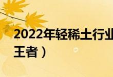 2022年轻稀土行业股票有哪些（谁是隐形的王者）