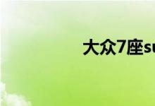  大众7座suv夏朗多少钱 