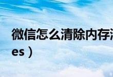 微信怎么清除内存清理（微信怎么清除cookies）