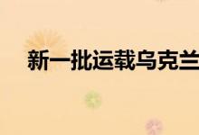 新一批运载乌克兰谷物的3艘船只已启程
