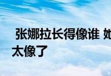  张娜拉长得像谁 她与赵丽颖比较照一览简直太像了 