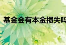 基金会有本金损失吗 货币基金会损失本金吗