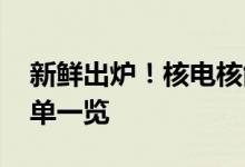 新鲜出炉！核电核能概念上市公司2022年名单一览