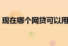 现在哪个网贷可以用（现在哪个网贷好下款）