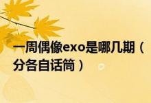 一周偶像exo是哪几期（《一周的偶像》：EXO成员如何区分各自话筒）