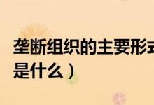 垄断组织的主要形式是（垄断组织的主要形式是什么）