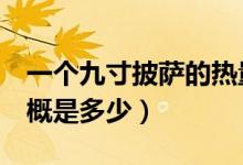 一个九寸披萨的热量（一个9寸披萨的热量大概是多少）