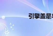引擎盖是车子哪个部位 