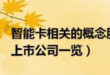 智能卡相关的概念股有哪些（A股智能卡概念上市公司一览）