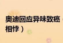 奥迪回应异味致癌（车主与奥迪方的检测结果相悖）