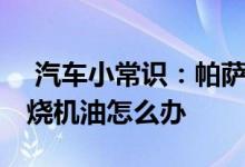  汽车小常识：帕萨特烧机油解决方案,帕萨特烧机油怎么办 