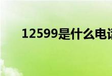 12599是什么电话号码（有什么作用）